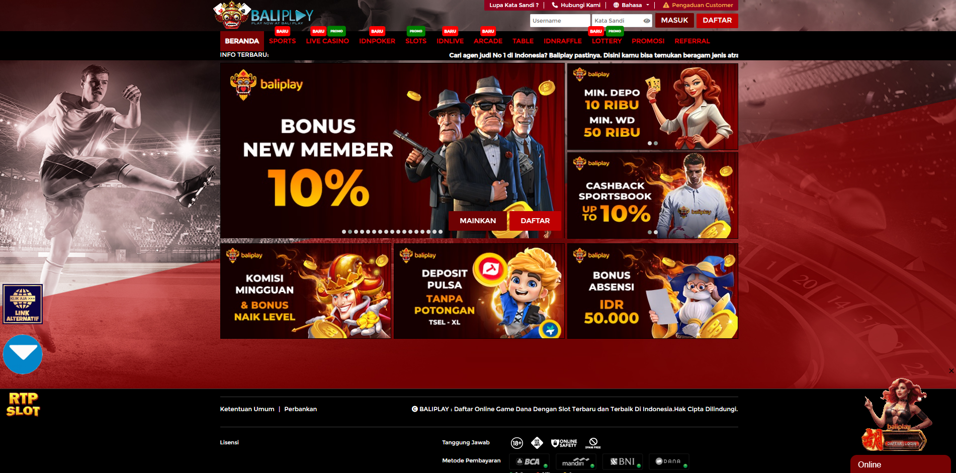 Baliplay Landscape Banner